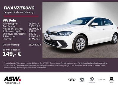 Gebraucht VW Polo Life 80 PS (58 kW) 2023 Pure white Limousine