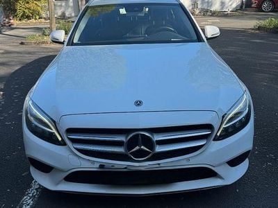 Usata Mercedes C200 Avantgarde 160 CV (117 kW) 2020 Bianco Berlina