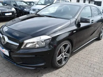 Używany Mercedes A250 AMG 211 KM (155 kW) 2013 Czarny Sedan/Limuzyna