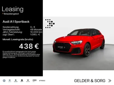 Neu Audi A1 Sportback S-Line 150 PS (110 kW) 2025 Rot Kleinwagen