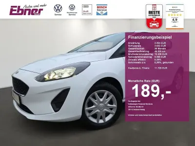 Gebraucht Ford Fiesta Trend 75 PS (55 kW) 2021 Weiß Kleinwagen