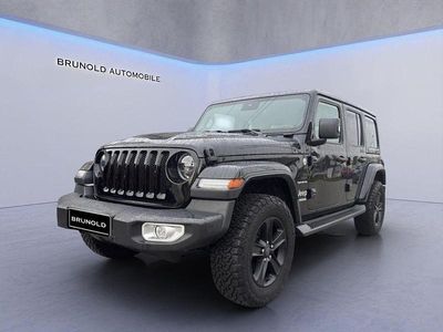 Gebraucht Jeep Wrangler Unlimited Sahara 272 PS (200 kW) 2021 Schwarz SUV