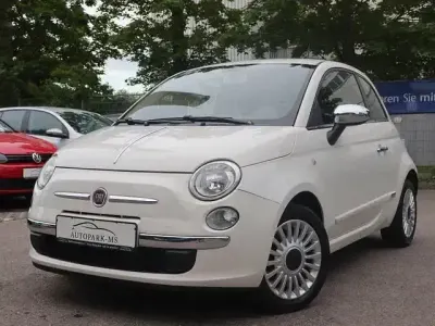 Gebraucht Fiat 500 Pop Star 69 PS (50 kW) 2013 Weiß Kleinwagen