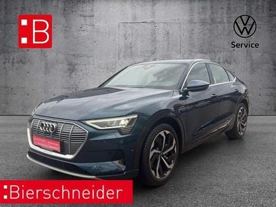 Second-hand Audi e-tron Sportback Advanced Plus 300 kW (408 CP) 2022 Albastru SUV