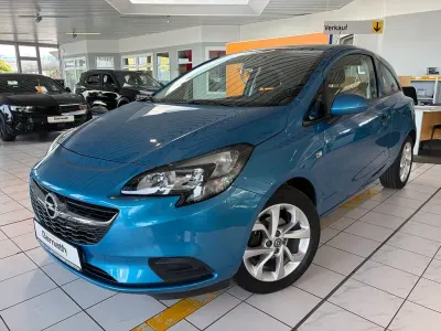 Gebraucht Opel Corsa Selection 69 PS (50 kW) 2017 Blau Kleinwagen