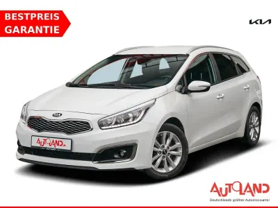 Gebraucht Kia Ceed Sportswagon 135 PS (99 kW) 2017 Deluxe weiss met. Kombi
