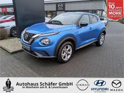 Second-hand Nissan Juke N-Connecta 114 CP (83 kW) 2022 Albastru SUV