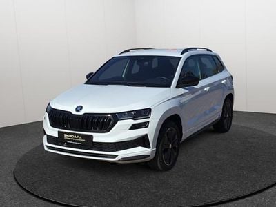 Gebraucht Skoda Karoq SportLine 190 PS (139 kW) 2023 Weiss SUV