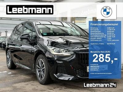 Gebraucht BMW 220 Active Tourer M Sport 170 PS (125 kW) 2022 Schwarz Van / Kleinbus