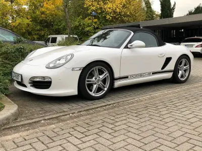 Gebraucht Porsche Boxster 256 PS (188 kW) 2010 Weiß Cabrio