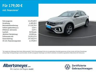 Gebraucht VW T-Roc R-line 110 PS (80 kW) 2023 Grau SUV