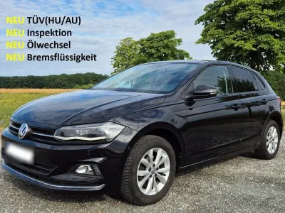 Gebraucht VW Polo Highline 95 PS (69 kW) 2019 Schwarz Kleinwagen