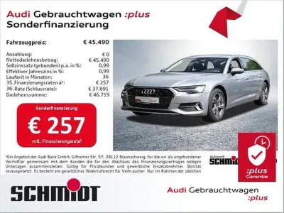 Gebraucht Audi A6 Advanced 299 PS (219 kW) 2025 Florettsilber metallic Kombi