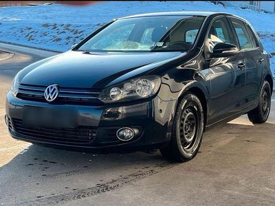 Gebraucht VW Golf VI Comfortline 110 PS (80 kW) 2009 Schwarz Kleinwagen