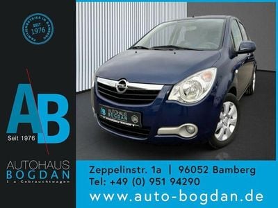 Blau Gebraucht 2009 Opel Agila Enjoy Limousine | 5.440 € (Teuer)