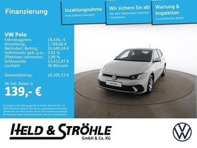 Neu VW Polo 80 PS (58 kW) 2026 Ascotgrau Limousine