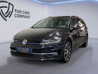 Gebraucht VW Golf VII Join 131 PS (96 kW) 2018 Schwarz Kombi