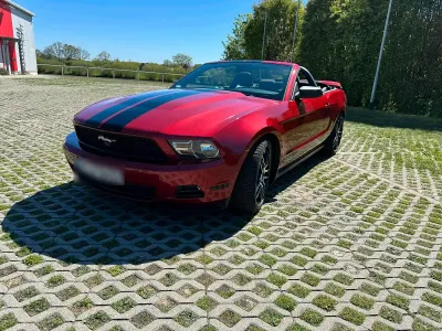 Brugt Ford Mustang 215 HK (158 kW) 2010 Rød Cabriolet