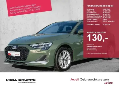 Gebraucht Audi A3 Advanced 116 PS (85 kW) 2025 Distriktgrün metallic Limousine