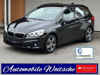 Schwarz Gebraucht 2015 BMW 218 Active Tourer Sport Line Van / Kleinbus | 14.390 € (Etwas zu teuer)
