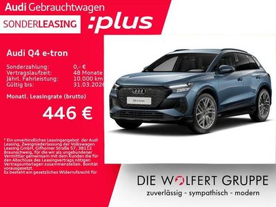 Gebraucht Audi Q4 e-tron Ambiente 210 kW (286 PS) 2025 Geysirblau metallic SUV