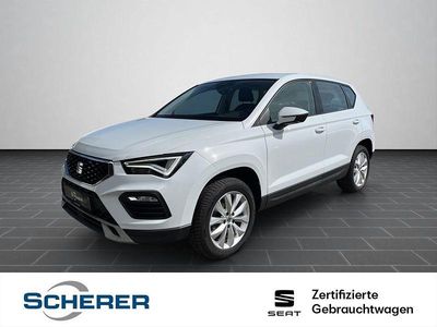 Gebraucht Seat Ateca Style 150 PS (110 kW) 2023 Nevada weiß metallic (metallic) SUV
