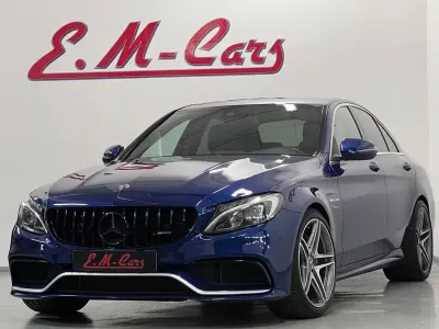 Gebraucht Mercedes C63 AMG Business 476 PS (350 kW) 2016 Blau Limousine