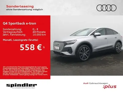 Gebraucht Audi Q4 Sportback e-tron Ambiente 150 kW (204 PS) 2025 Florettsilber metallic SUV