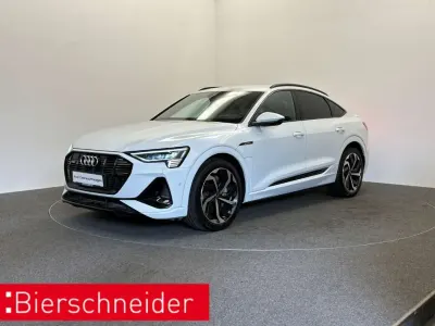 Gebraucht Audi e-tron Sportback S-Line 300 kW (408 PS) 2022 Weiss SUV