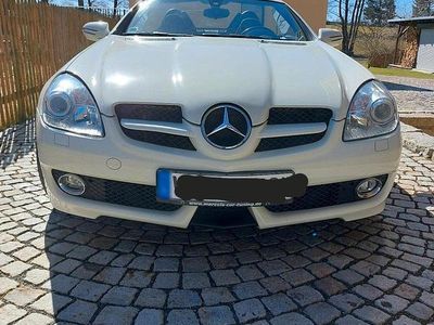 Usata Mercedes SLK350 305 CV (224 kW) 2008 Bianco Cabrio