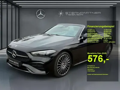 Brugt Mercedes CLE220 AMG 197 HK (144 kW) 2024 Sort Cabriolet