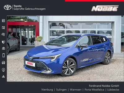 Gebraucht Toyota Corolla 196 PS (144 kW) 2025 Juniper blue metallic Kombi