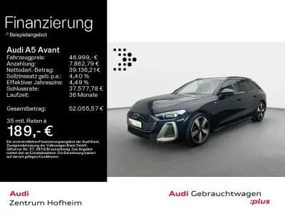 Gebraucht Audi A5 Edition .1 204 PS (150 kW) 2025 Firmamentblau metallic Kombi