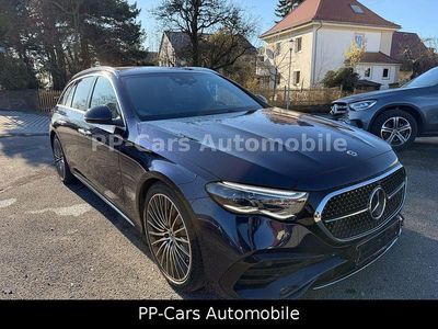 Usata Mercedes E300 AMG Line Premium Plus 204 CV (150 kW) 2024 Blu Station wagon