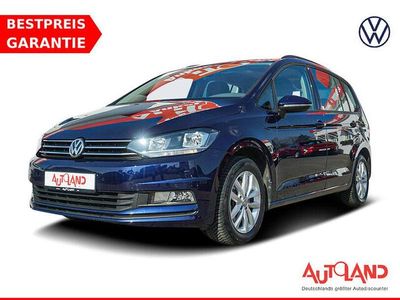 Gebraucht VW Touran Comfortline 110 PS (80 kW) 2016 Blau Van / Kleinbus