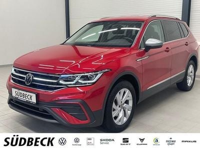 Gebraucht VW Tiguan Allspace Life 150 PS (110 kW) 2022 Kings red metallic SUV