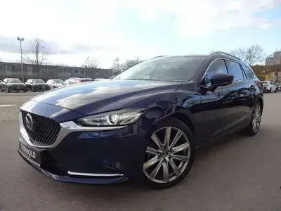 Begagnad Mazda 6 Exclusive-Line 194 HK (142 kW) 2023 Blå Kombi