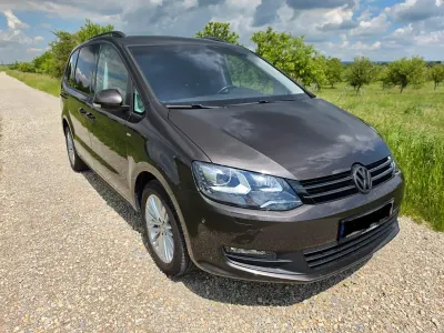 Gebraucht VW Sharan Cup 140 PS (102 kW) 2014 Schwarz Van / Kleinbus