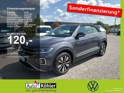 Gebraucht VW T-Roc Cabriolet Goal 116 PS (85 kW) 2025 Rauchgrau metallic Cabrio