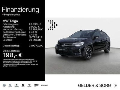 Usata VW Taigo R-line 150 CV (110 kW) 2025 Nero SUV