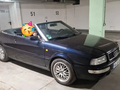 Gebraucht Audi Cabriolet Sport 125 PS (91 kW) 1998 Blau Cabrio