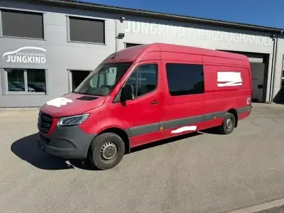 Brugt Mercedes Sprinter 190 HK (139 kW) 2021 Sort Van