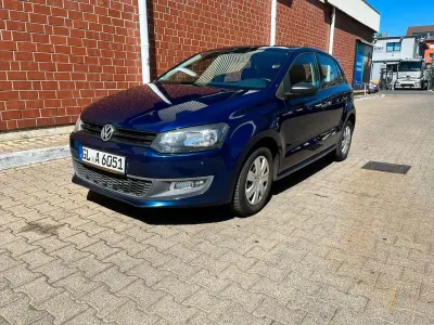 Brugt VW Polo Trendline 60 HK (44 kW) 2009 Blå Hatchback