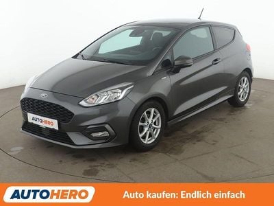 Gebraucht Ford Fiesta ST-Line 101 PS (74 kW) 2018 Grau Kleinwagen