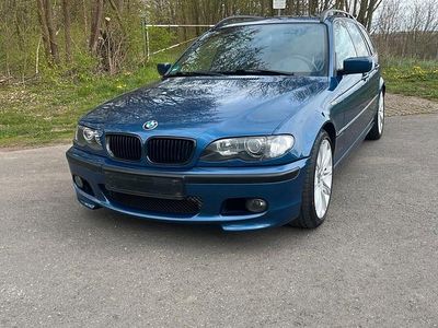 Usata BMW 330 M Sport 231 CV (169 kW) 2002 Blu Station wagon