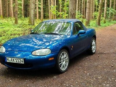 Gebraucht Mazda MX5 140 PS (102 kW) 1999 Blau Cabrio