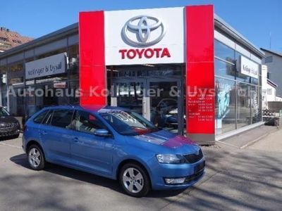 Gebraucht Skoda Rapid Ambition 90 PS (66 kW) 2016 Blau metallic Kombi