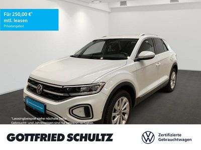 Second-hand VW T-Roc Style 110 CP (80 kW) 2022 Alb SUV