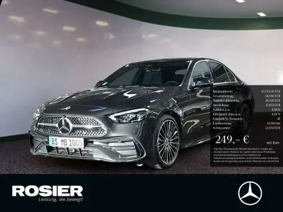Brugt Mercedes C180 AMG line 170 HK (125 kW) 2025 Grå Sedan