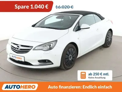 Gebraucht Opel Cascada Innovation 170 PS (125 kW) 2017 Schneeweiss/olympic/summit whi Cabrio